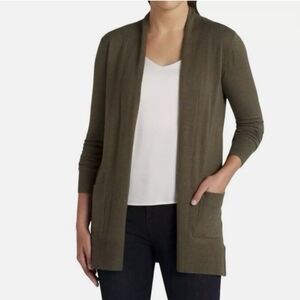 Pink Clover Penton Women's XS 2 Pocket Open Front Cardigan Stitch Fix Exclusive